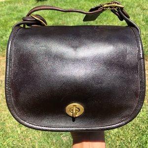 Vintage NYC Coach Small Shoulder Bag 9530